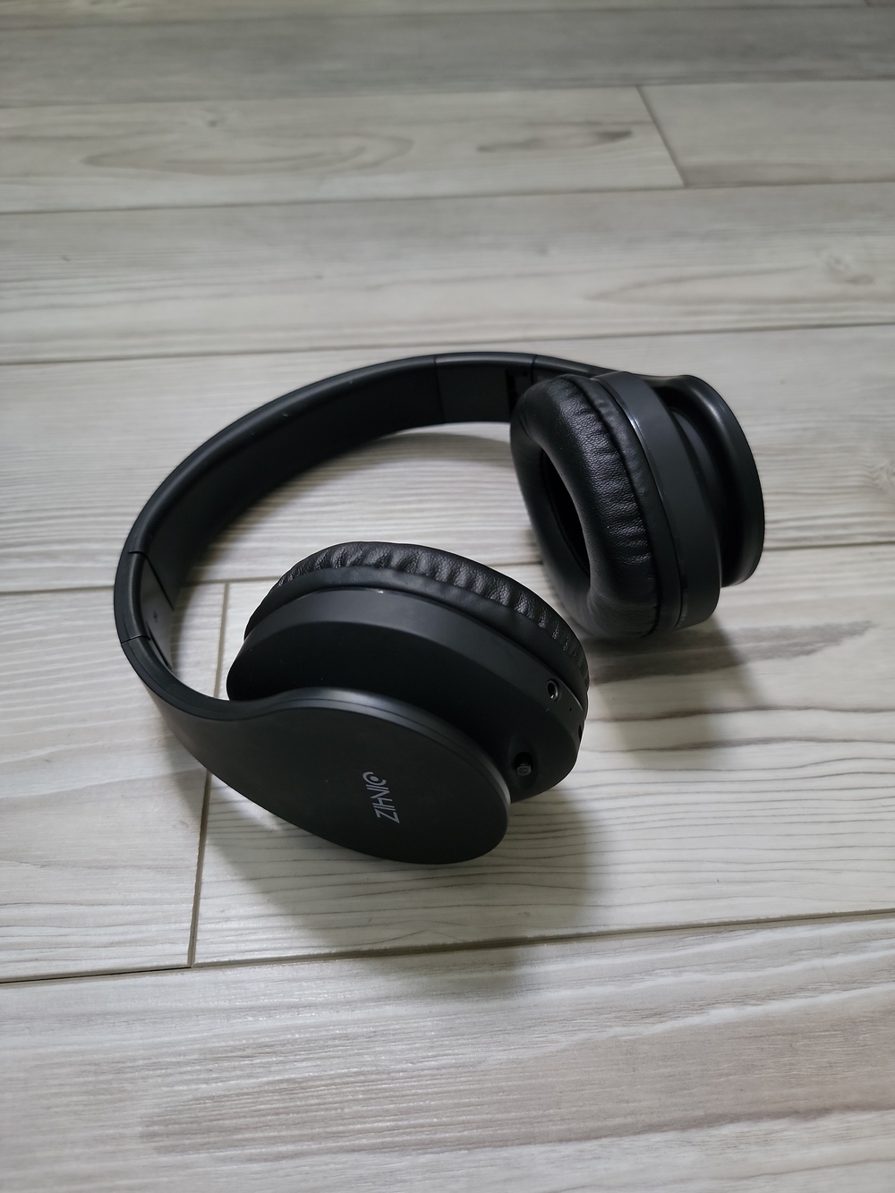 Wireless Over-Ear Headphones — Black